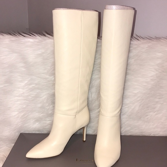 off white tall boots